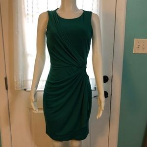 Premise Sleeveless Stretch Lycra Pleated Dress